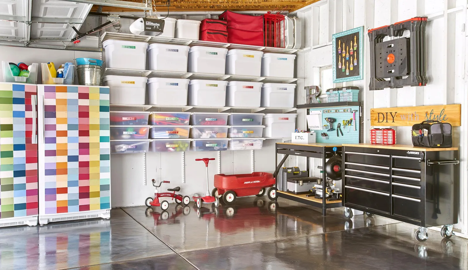 Garage and Storage Unit Organizing